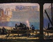 George Wesley Bellows Blue Morning Spain oil painting artist